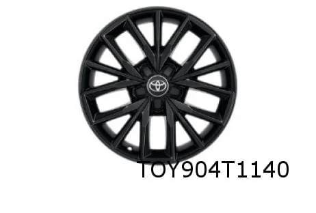 Toyota Corolla velg Aluminium 17'' multi spaaks zwart Origineel! PW45702003ZB
