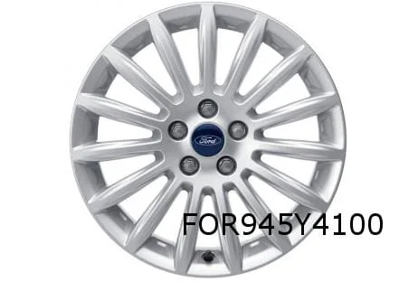 Ford Mondeo V velg alu. 7J x 17" (design 15-spaaks / Sparkle Silver) (11/14-3/19) Origineel! 2237402