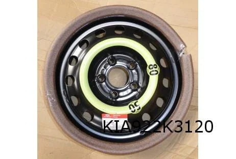 Hyundai/Kia noodvelg staal 16" (thuiskomer) Origineel! 52910A6900