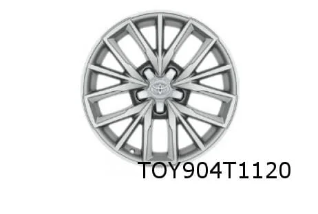 Toyota Corolla velg Alu. 7.5J x 17'' multi spaaks zilver Origineel! PW45702003ZC