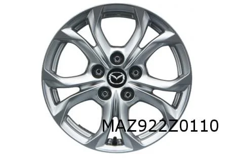 Mazda CX-3 velg alu. 6.5J x 16" (design 156 / zilver) Origineel! 9965F36560