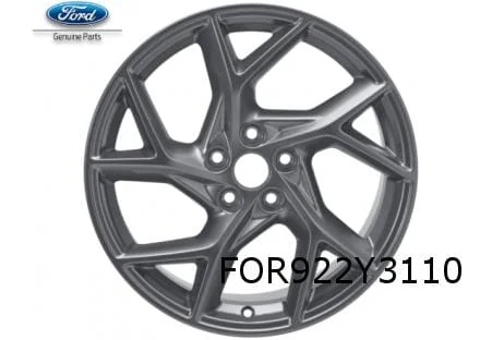 Ford Focus V velg alu. 8J x 18" 5 x 2-spaaks Y-design (Dark Sparkle) (7/18-) Origineel! 2280376