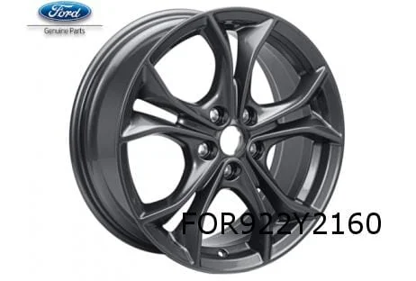 Ford Focus V velg alu. 7J x 17" 5 x 2-spaaks Y-design (Premium Silver) (7/18-) Origineel! 2246329