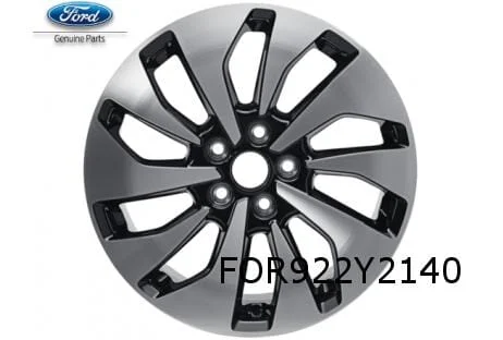 Ford Focus V velg alu. 7J x 17" 10-spaaks design (Absolute Black gepolijst) (7/18-) Origineel! 2246331