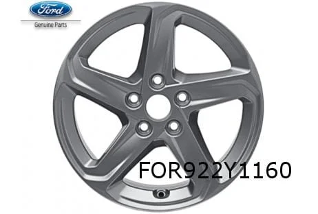 Ford Focus V velg alu. 6,5J x 16" 5-spaaks desig (Dark Sparkle) (7/18-) Origineel! 2262961