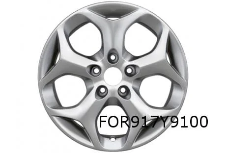 Ford C-Max velg alu. (7.0J x 16") (5-spaaks Y-design / zilver) (9/10-7/18) Origineel! 1824514