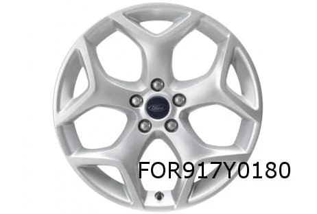 Ford Focus II velg alu. 8J x 18" Y-spaak design zilver (1/05-3/11) Origineel! 1543345