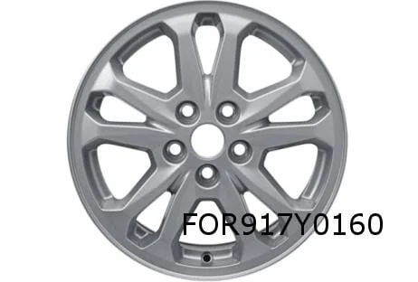Ford Transit Connect velg alu. (6.5J x 16") (zilver / 5-spaaks design) (6/18-) Origineel! 2251788