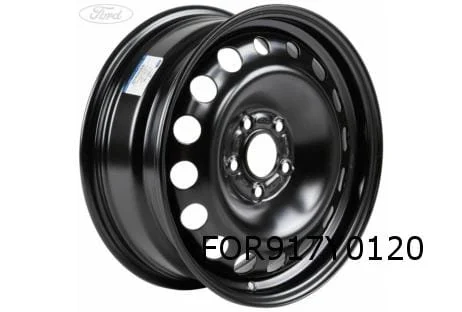 Ford Transit Connect velg staal (6.5J x 16") (zwart) (11/13-) Origineel! 1825136
