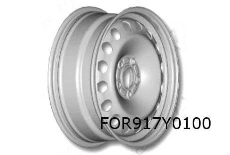 Ford Transit Connect velg staal (6.5J x 16") (zilver) (11/13-) Origineel! 1825135