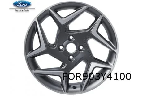Ford Fiesta VII velg alu. 7,5J x 18" 5 x 2-spaaks disign (magnetite gefreesd) (3/17-) Origineel! 2169247