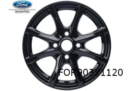 Ford Fiesta VII velg alu. 6J x 15" 8-spaaks design (absolute Black) (3/17-) Origineel! 2382926