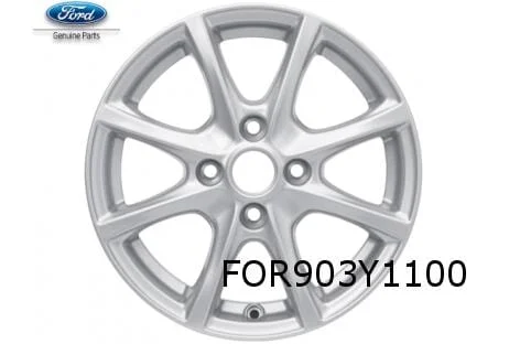 Ford Fiesta VII velg alu. 6J x 15" 10-spaaks design (sprankelend zilver) (3/17-) Origineel! 2238333
