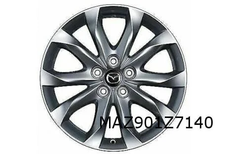 Mazda CX-30 velg alu. (7J x 18") (design Silver 7G1) (8/19-) Origineel! MAZ901Z7140