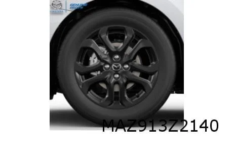 Mazda 2 velg alu. 5,5J x 16" design 166 (zwart metalic) (2/20-) Origineel! 9965645560