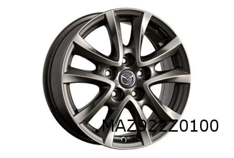 Mazda CX-3 velg alu. 6.5J x 16" (design 151A / dark Gun metal) (4/15-2/22) Origineel! B45AV3810CN