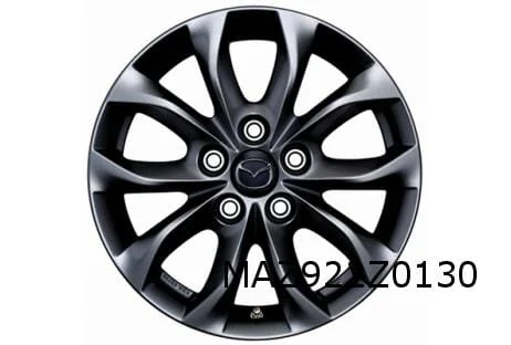 Mazda CX-3 velg alu. 6.5J x 16" (design 62A / Glossy titanium) (4/15-2/22) Origineel! DD2FV3810ATG