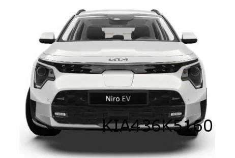 Kia Niro (5/22-) (EV / HEV / PHEV) sierlijst boven voorbumpergrille Origineel! 86361AT000