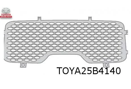 Toyota Pro-Ace (9/16-) (K0) Raambeveiliging achterklep (Grijs) Origineel! PZ4L1H0E6E00