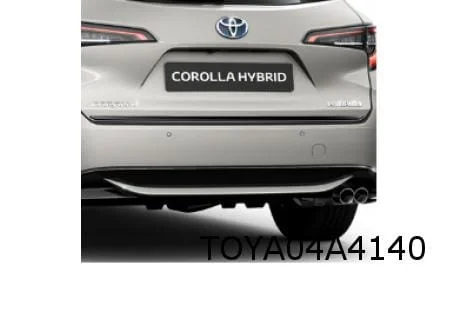 Toyota Corolla TS (5/19-) (Hatchback en Wagon) Sierlijst onderzijde achterklep mica black Origineel! PW40502003CA