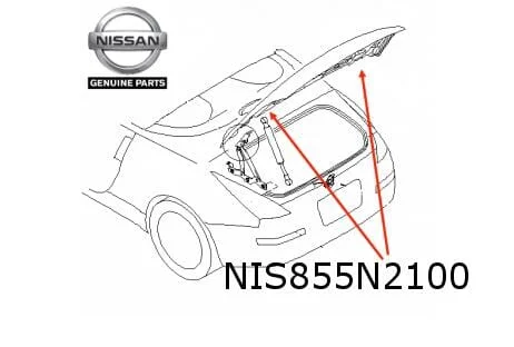 Nissan 350Z achterklep (cabrio) (Z33) Origineel! 84300CE420