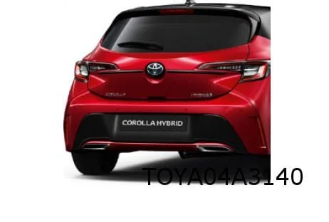 Toyota Corolla HB (5/19-) (Hatchback en Wagon) Sierlijstset achterklep mica black Origineel! PW40502002CA