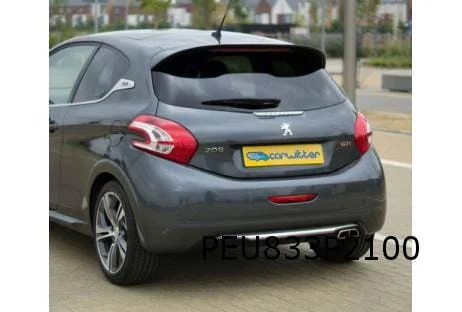 Peugeot 208 achterklep (bij dakspoiler) (te spuiten) (4/12-11/19) Origineel! 9811036380