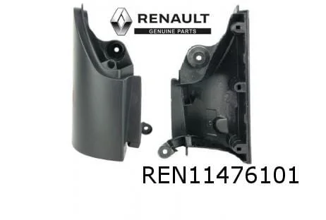 Renault Kangoo achterbumperhoekafdekking Links (bij achterklep) (2/08-8/21) Origineel! 8200642150