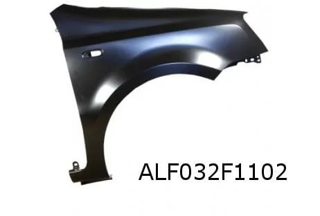 Fiat	Panda II 9/03-2/12 (169) voorscherm Rechts Origineel! 46827087