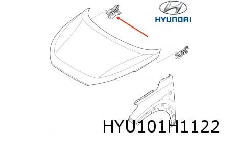 Hyundai Tucson (11/18-2/21) Motorkapscharnier Rechts Origineel! 79120D7000