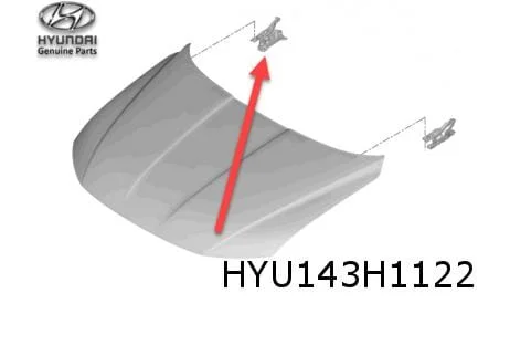 Hyundai Tucson (1/21-) Motorkapscharnier Rechts Origineel! 66920N7000