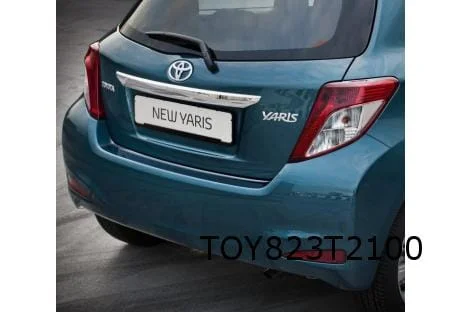 Toyota Yaris achterkleplijst (boven nummerplaat) (8/11-9/14) Origineel! 7680152441