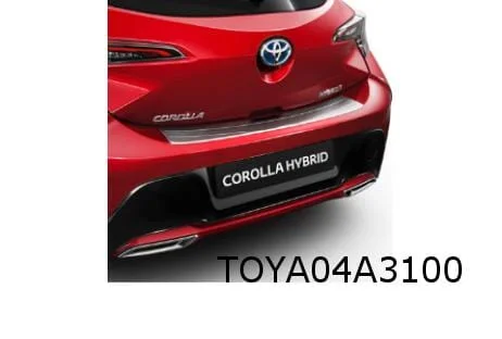 Toyota Corolla HB sierlijstset achterklep chroom (3/09-1/14) Origineel! PW4050200201