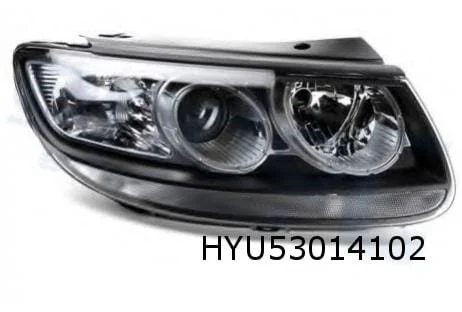 Hyundai Santa Fe (3/10-9/12) Koplamp Rechts (Halogeen) Origineel! 921022B025
