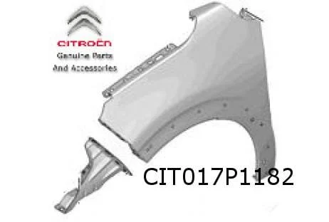 Citroën C3 (9/16-7/20) (B618) voorschermsteun Rechts voor (metaal) Origineel! 9812552280