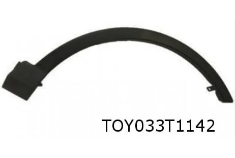Toyota RAV4 wielkuiplijst Rechts op voorscherm (1/16-1/19) Origineel! 7560142100
