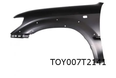 Toyota Land Cruiser 90 voorscherm Links (bij verbreder) (10/96-12/02) Origineel! 538026A030