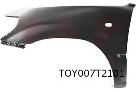 Toyota Land Cruiser 90 voorscherm Links (niet bij verbreder) (10/96-12/02) Origineel! 538026A020