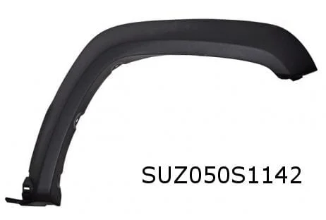 Suzuki Jimny (9/18-) wielkuiplijst voorscherm Rechts zwart Origineel! 7751178R005PK
