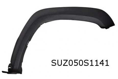 Suzuki Jimny (9/18-) wielkuiplijst voorscherm Links zwart Origineel! 7752178R005PK