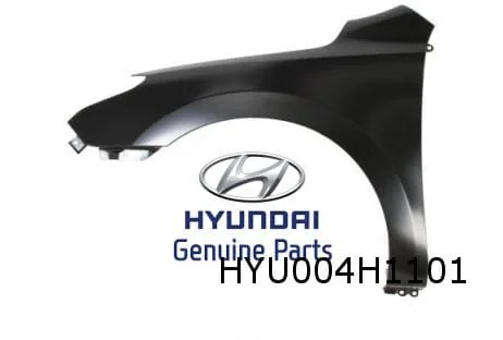 Hyundai i30 (7/07-4/12) voorscherm Links (zonder zijknipperlichtgat) Origineel! 663112L010