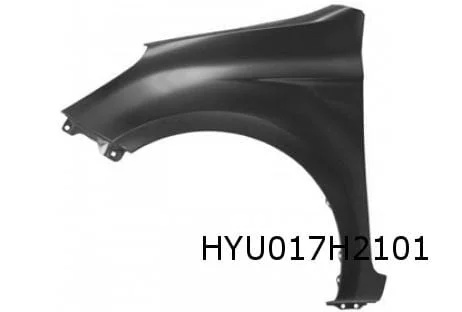 Hyundai i20 1/09-6/12 voorscherm Links (zonder gat voor zijknipperlicht) Origineel! 663111J050