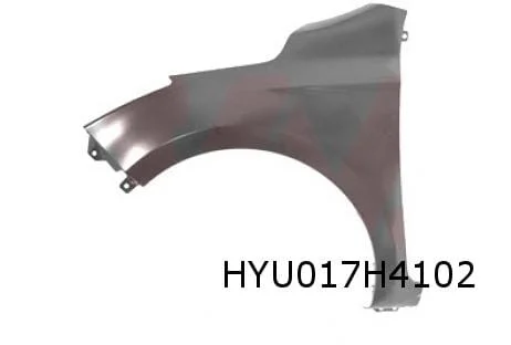 Hyundai i20 6/12-1/15 voorscherm Rechts (zonder gat voor zijknipperlicht) Origineel! 663211J550