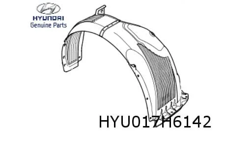 Hyundai i20 (1/15-11/20) wielkuip Rechts Origineel! 86812C8000