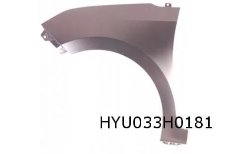 Hyundai	i10 1/14-2/20 voorscherm Links (zonder knipperlichtgat) Origineel! 66311B9000