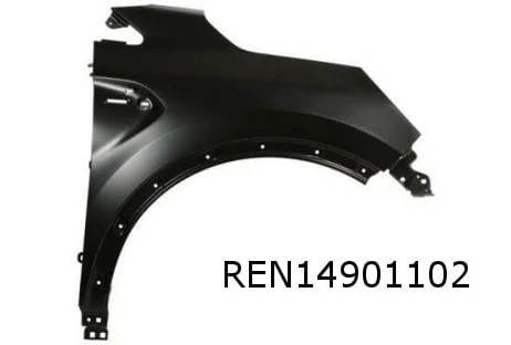Renault Captur (1/20-) voorscherm Rechts Origineel! 631007255R