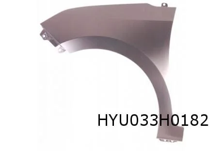 Hyundai	i10 1/14-2/20 voorscherm Rechts (zonder knipperlichtgat) Origineel! 66321B9000