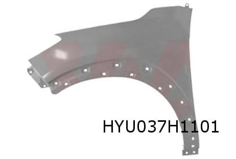 Hyundai Tucson 9/15-2/21 voorscherm Links (zonder zijknipperlichtgat) Origineel! 66311D3000