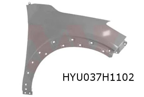 Hyundai Tucson (9/15-2/21) voorscherm Rechts (zonder zijknipperlichtgat) Origineel! 66321D3000