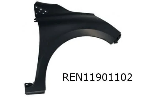 Renault Clio IV (1/13-10/19) voorscherm Rechts Origineel! 631002841R